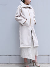 画像をギャラリービューアに読み込む, riversible mouton blouson