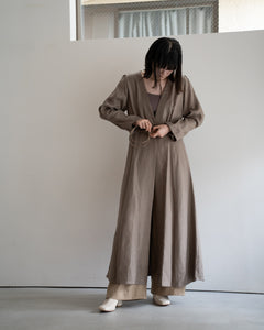 linen dress coat