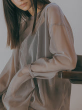 画像をギャラリービューアに読み込む, 2way sleeve mesh cut sew top