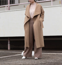 画像をギャラリービューアに読み込む, stand collar coat BK
