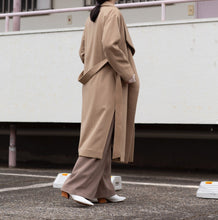 画像をギャラリービューアに読み込む, stand collar coat BK