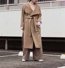 画像をギャラリービューアに読み込む, stand collar coat BK