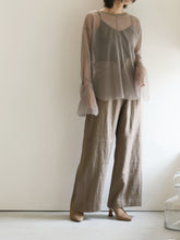 画像をギャラリービューアに読み込む, 2way sleeve mesh cut sew top