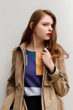 画像をギャラリービューアに読み込む, trench coat BLACK
