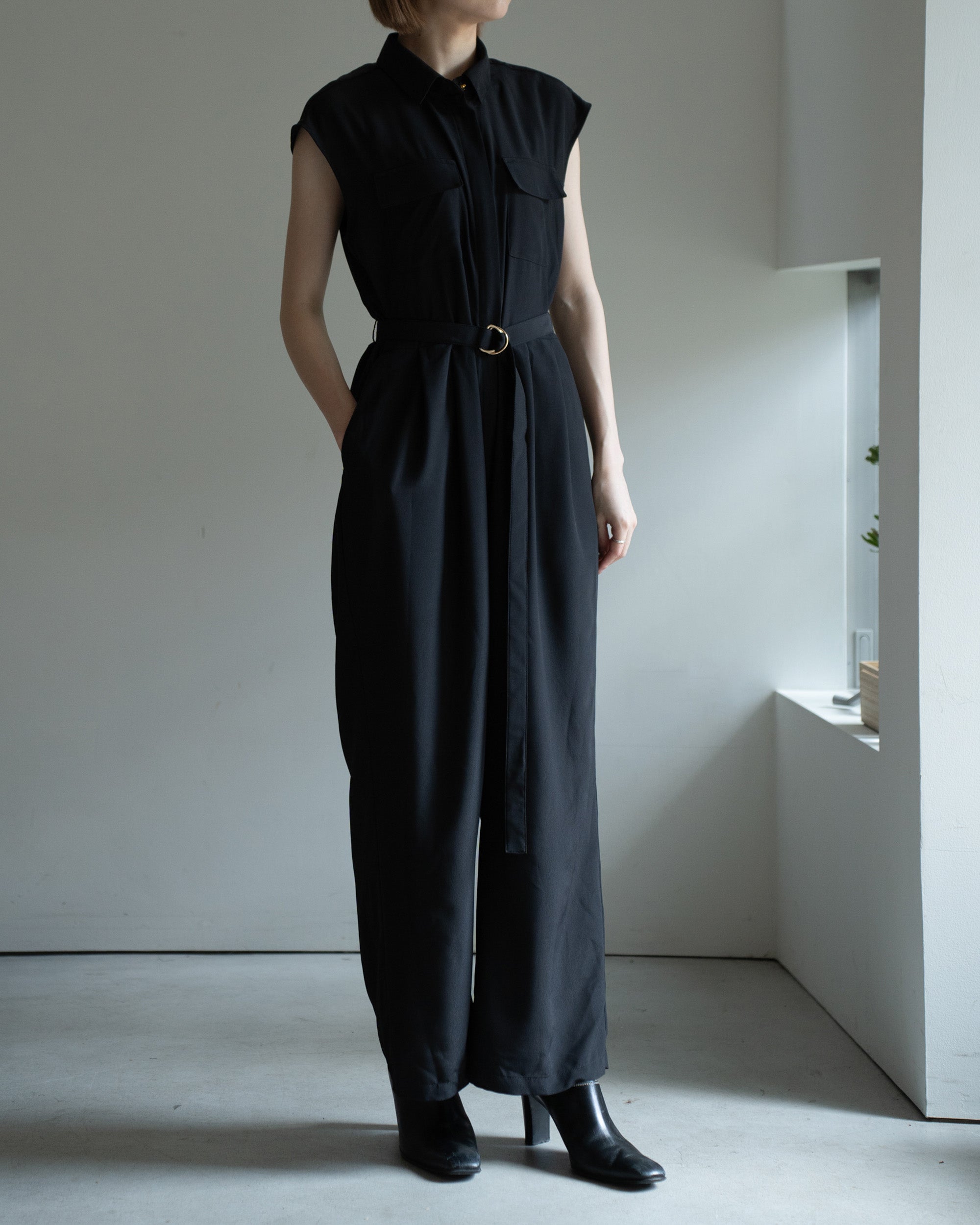 新品 you ozeki ユウオゼキ slit sleeve dress you-ozeki_24ss_00018-7ace3be7-