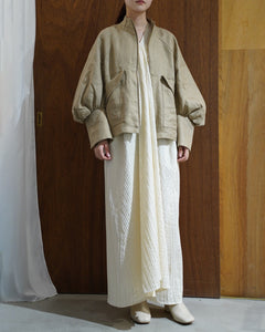 linen paff sleeve JK