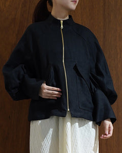 linen paff sleeve JK