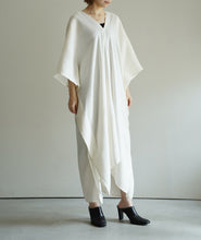 画像をギャラリービューアに読み込む, caftan wide dress
