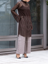 画像をギャラリービューアに読み込む, 2WAY tulle top LONG
