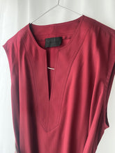 画像をギャラリービューアに読み込む, caftan no sleeve top
