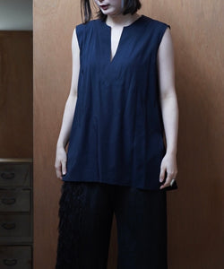 caftan no sleeve top