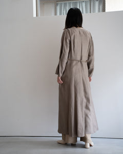 linen dress coat