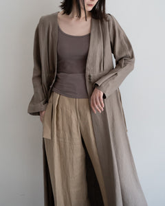 linen dress coat