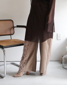fringe JQ suede pants