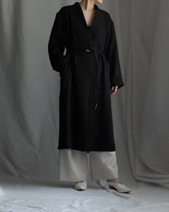french linen coat