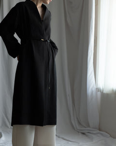 french linen coat