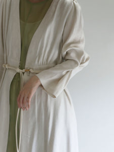 rayon linen dress coat