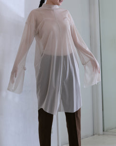2WAY tulle top LONG